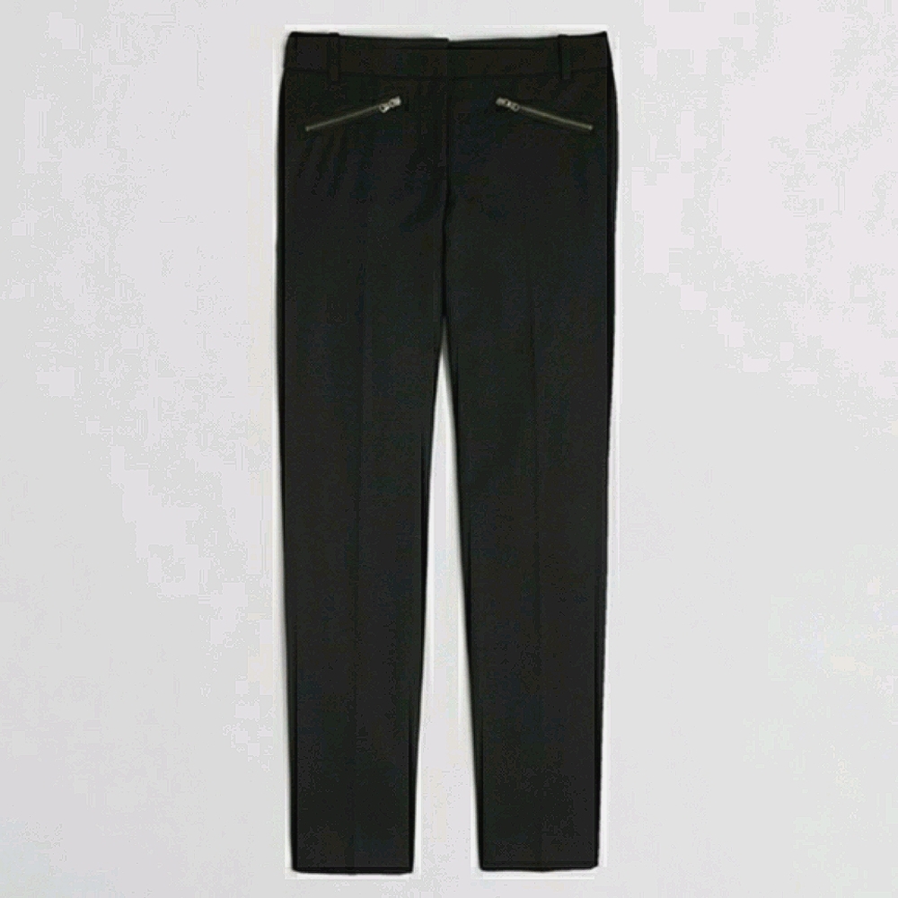 J.Crew BNWT Wool Blend Zipper Pocket Winnie Pant